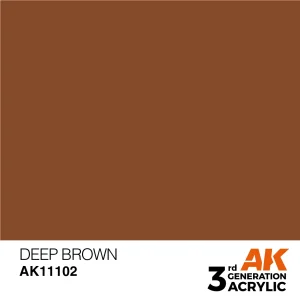 Acrylics 3GEN Deep Brown 17ml
