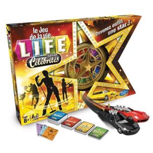Le jeu de la vie – LIFE – Edition célébrités   –   Hasbro
