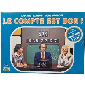 Le compte est bon !   –   Jeux Armand Jammot  –  Edition 1979