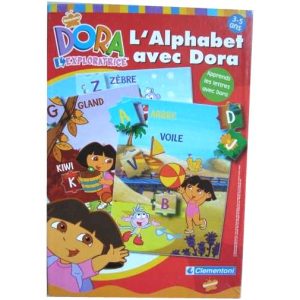 L&rsquo;Alphabet avec Dora   –   Clementoni