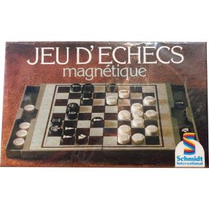 Jeu d’échecs magnétique – Schmidt – format voyage