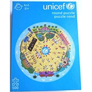 Unicef Puzzle Rond 500 pièces – Unicef