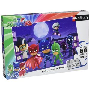 Puzzle 60 pièces PJ Masks   –   Nathan