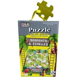 Puzzle Serpents et Echelles   –   jeux 2 mômes