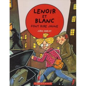 Lenoir et blanc font rire jaune – 40 énigmes à résoudre   –   Actes sud Junior