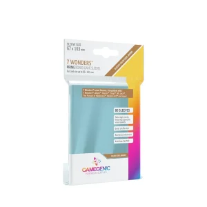 GameGenic - 80 sleeve Prime 67x103 7 Wonders Brown