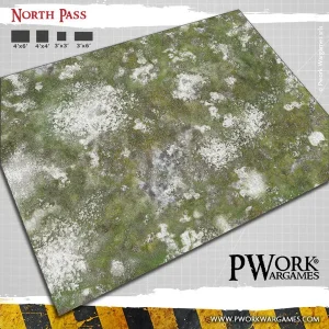 Tapis de jeu néoprène - North Pass - 90x90 cm