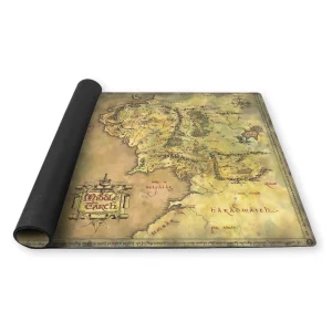Tapis de jeu néoprène - Terre du milieu - 60x60cm