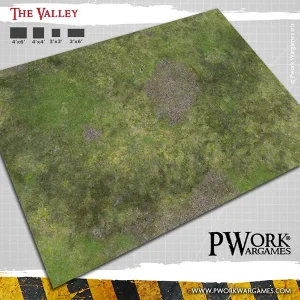 Tapis de jeu néoprène - The Valley - 90x90 cm